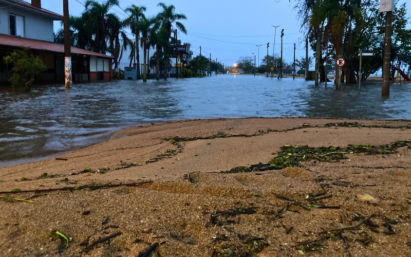 LAGOA DOS PATOS SEGUE BAIXANDO EM SÃO LOURENÇO DO SUL