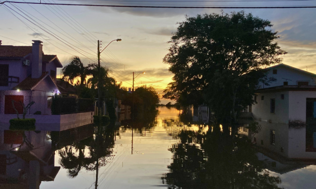 LAGOA EM SÃO LOURENÇO DO SUL SE MANTEVE AOS 2M80CM NA MADRUGADA, 17