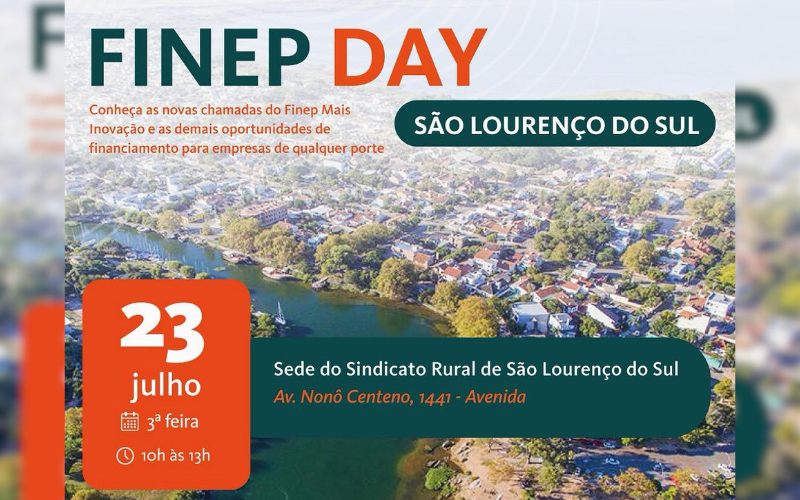 FINEP DAY SLS: MAIS INOVAÇÃO BRASIL DISPONIBILIZARÁ R$ 41 BILHÕES ATÉ 2026