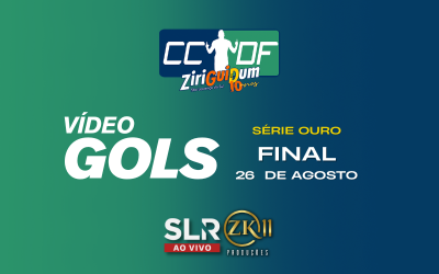 Os gols do primeiro confronto das finais da CCDF Ziriguidum 10 ANOS