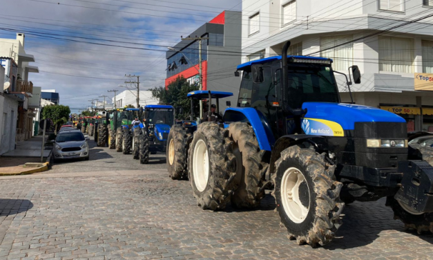 SOS AGRO: MAIS DE 200 TRATORES EM SÃO LOURENÇO DO SUL