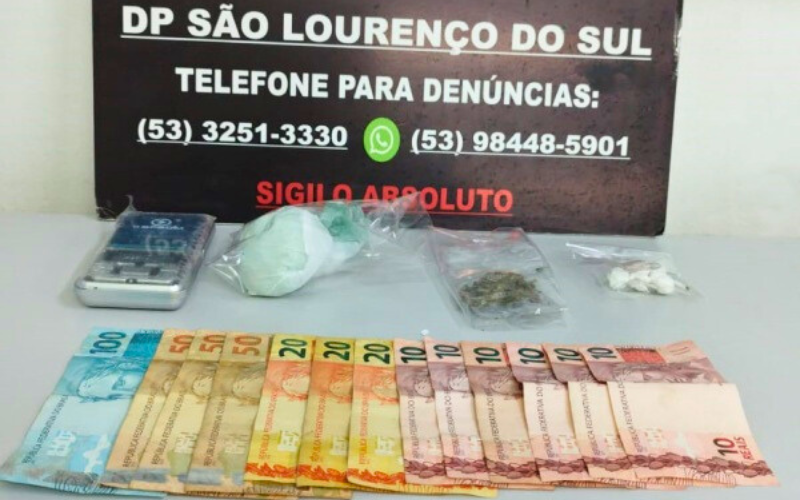 POLÍCIA CIVIL REALIZA PRISÃO POR TRÁFICO DE DROGAS, NA BARRINHA