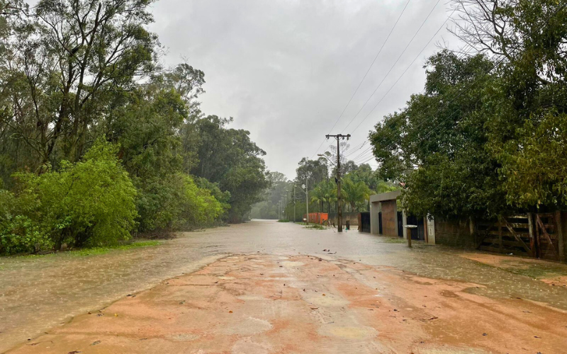 CHOVEU 182mm NAS ÚLTIMAS 72h EM SÃO LOURENÇO DO SUL, CONFORME LEVANTAMENTO DA FURG