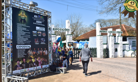 O SÁBADO E AS ATRAÇÕES PARA TODA FAMÍLIA NA 43ª EXPOFEIRA DE SÃO LOURENÇO DO SUL