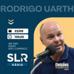 ELEIÇÕES 2024: O SLR RÁDIO RECEBE O CANDIDATO RODRIGO UARTH