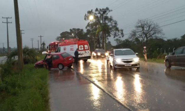 MULHER É ENCAMINHADA AO PS COM DORES NO ABDÔMEN, APÓS ACIDENTE NA FAIXINHA