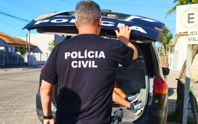 POLÍCIA CIVIL REALIZA PRISÃO DE AUTOR DE INCÊNDIO CRIMINOSO