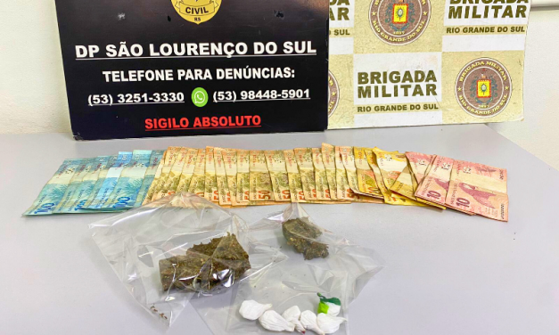 TRÁFICO DE DROGAS: MULHER DE 24 ANOS PRESA EM FLAGRANTE NO BAIRRO NAVEGANTES