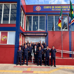 A INAUGURAÇÃO DO QUARTEL DE BOMBEIROS DE SÃO LOURENÇO DO SUL