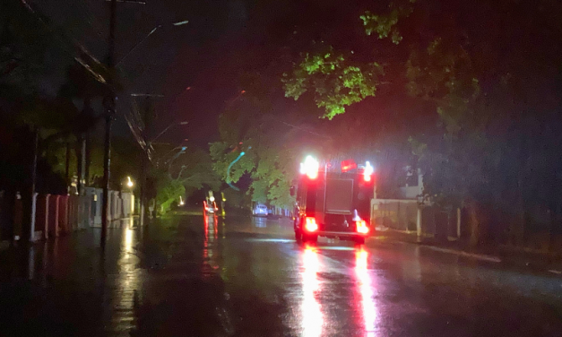 SÃO LOURENÇO DO SUL, 1º/12: TEMPORAL, GRANIZO, FALTA DE LUZ E PREJUÍZOS NAS LAVOURAS