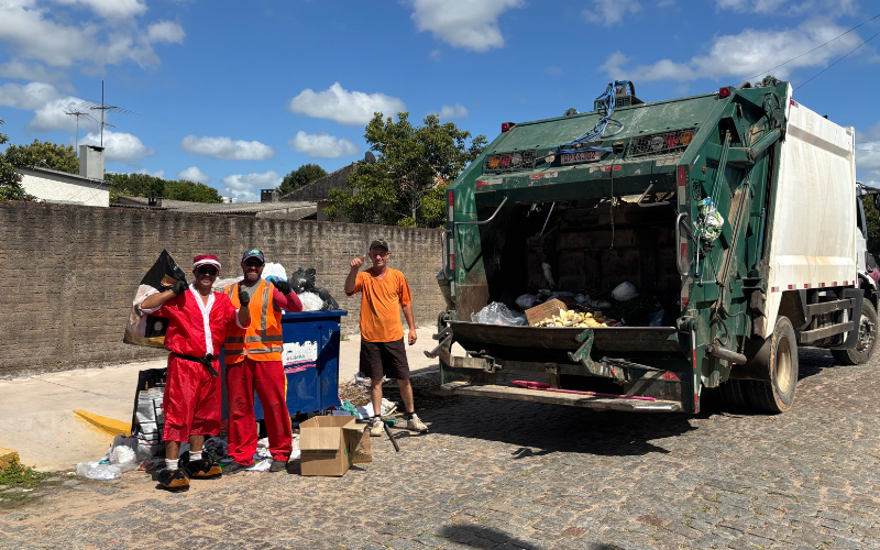 SERVIDOR DA PREFEITURA REALIZA TRABALHO NO ESPÍRITO DE NATAL