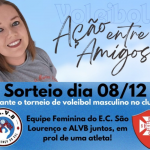 NESTE DOMINGO, 8: TORNEIO DE VÔLEI BENEFICENTE EM PROL DA CIRURGIA DE GISELE BARTZ