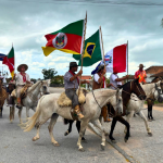 A CHEGADA DOS CAVALEIROS DA COSTA DOCE A SÃO LOURENÇO