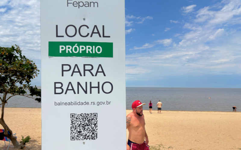 FEPAM: PELA PRIMEIRA VEZ NA TEMPORADA TODAS AS PRAIAS DE SÃO LOURENÇO ESTÃO PRÓPRIAS PARA O BANHO