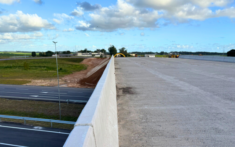 VIADUTO DO TREVO DE ACESSO A SÃO LOURENÇO DO SUL SERÁ ENTREGUE EM FEVEREIRO