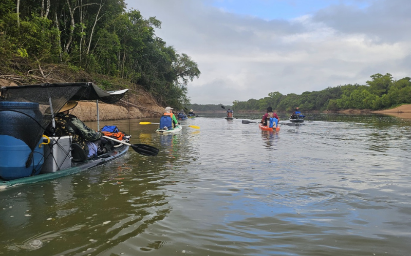 COMO FOI A DESCIDA E REMADA DE CAIAQUES PELO RIO CAMAQUÃ