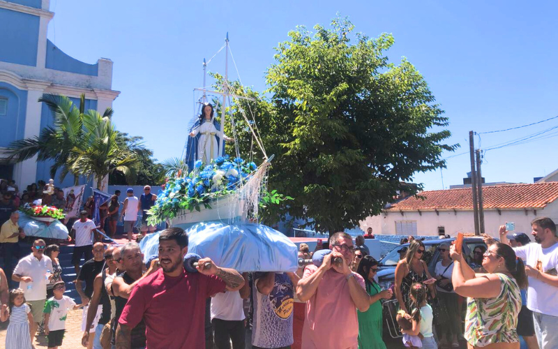 PROCISSÃO DE NOSSA SENHORA DOS NAVEGANTES REUNIU MUITOS FIÉIS, EM SLS