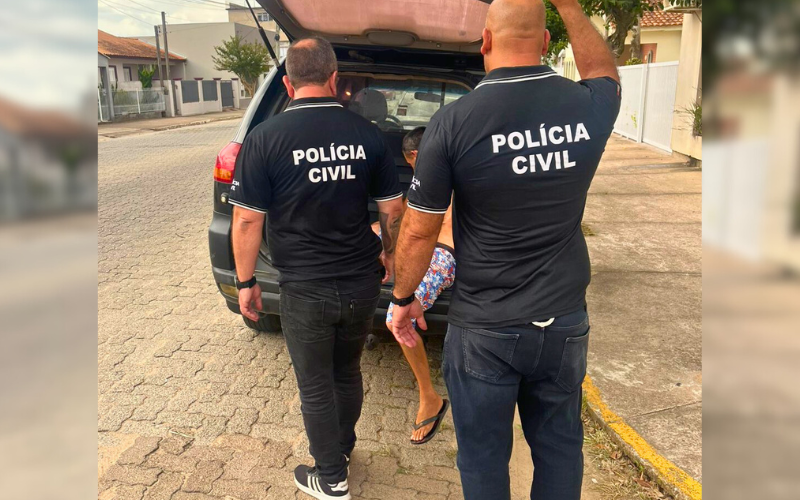 POLÍCIA CIVIL PRENDE CONDENADO POR ESTUPRO