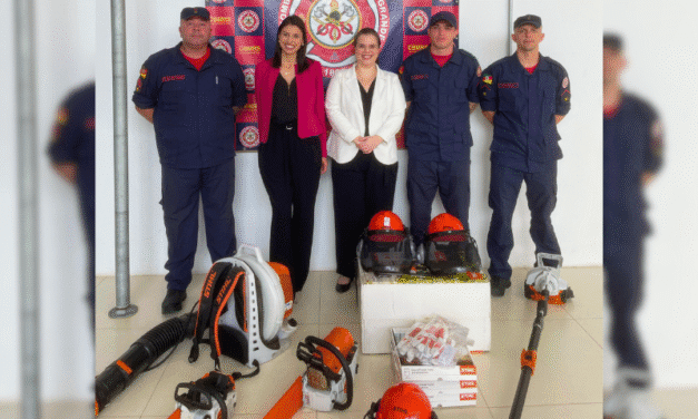 CORPO DE BOMBEIROS RECEBE EQUIPAMENTOS ORIUNDOS DA VARA DE EXECUÇÕES CRIMINAIS