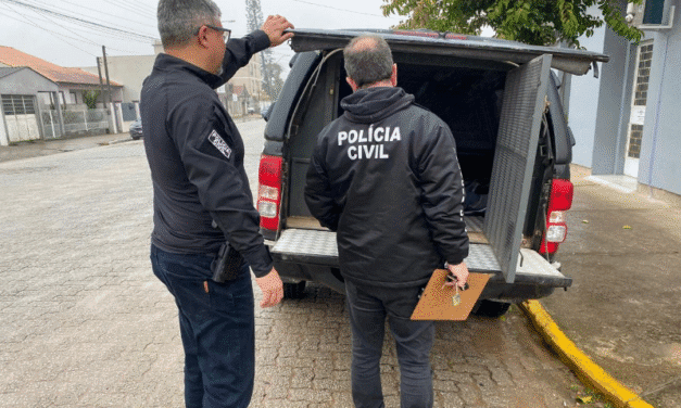 POLÍCIA CIVIL PRENDE HOMEM POR VIOLÊNCIA DOMÉSTICA
