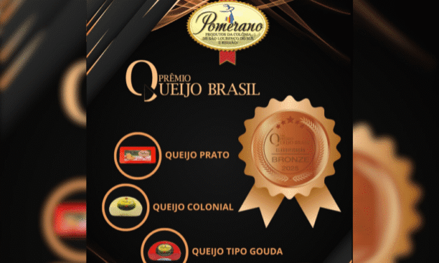 QUEIJOS DA COOPAR/POMERANO SÃO PREMIADOS NO VIII PRÊMIO QUEIJO BRASIL EM BLUMENAU