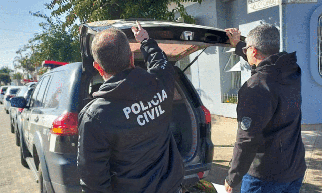 HOMEM CONDENADO POR FURTO É PRESO PELA POLÍCIA CIVIL EM SÃO LOURENÇO DO SUL