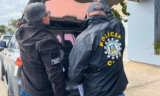 HOMEM É PRESO POR VIOLAÇÃO DE PRISÃO DOMICILIAR EM SÃO LOURENÇO DO SUL