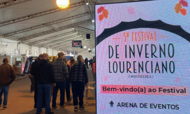 SLR PRESENTE NO INÍCIO DA 5ª EDIÇÃO DO FESTIVAL DE INVERNO LOURENCIANO