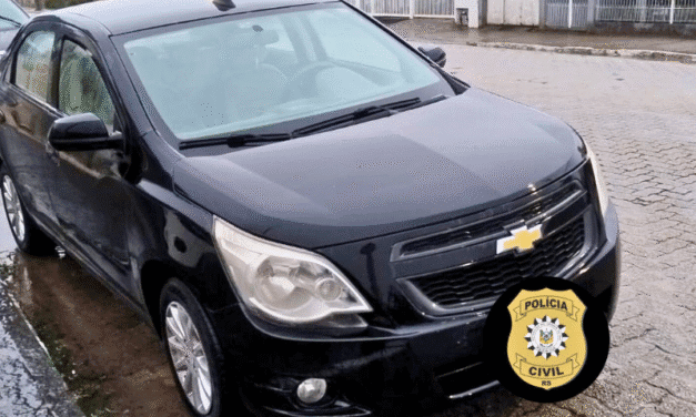 POLÍCIA CIVIL APREENDE VEÍCULO USADO POR FACÇÃO NO TRANSPORTE DE DROGAS E ARMAS EM SLS