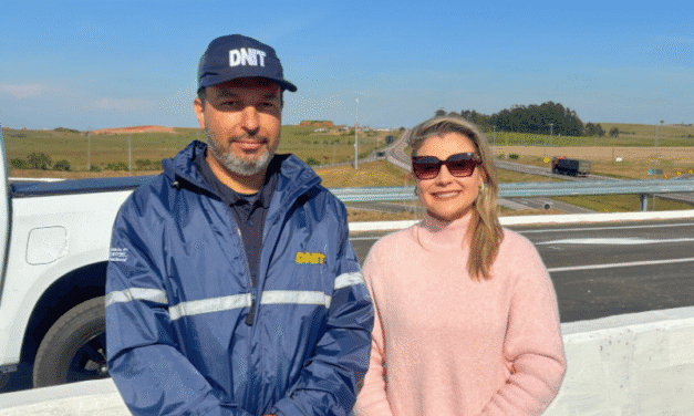 SLR NA INAUGURAÇÃO DO NOVO VIADUTO DE ACESSO A SÃO LOURENÇO DO SUL