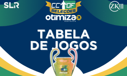 CONFIRA A TABELA DE JOGOS DA CCDF SELEÇÕES OTIMIZA RENTÁVEIS