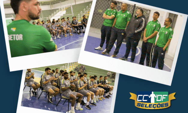 CAPÃO DO LEÃO APRESENTA SELEÇÃO E PROJETA GINÁSIO MANOELÃO PULSANDO NA CCDF