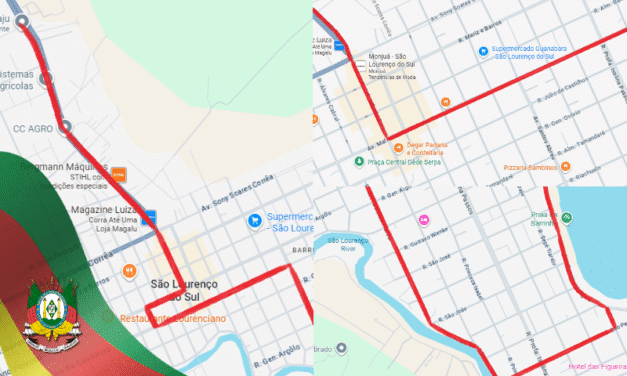 NOVO TRAJETO DO DESFILE FARROUPILHA DE 20 DE SETEMBRO EM SÃO LOURENÇO DO SUL
