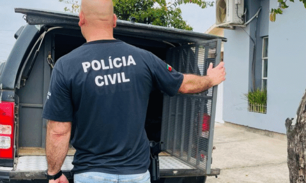 FORAGIDO COM TORNOZELEIRA ELETRÔNICA É PRESO EM SÃO LOURENÇO DO SUL