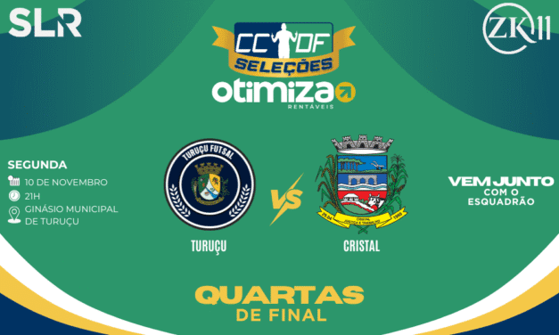 CHEGOU A HORA DA VERDADE: TURUÇU E CRISTAL PELAS QUARTAS DA ‘ALMEJADA’ – CLIMA DE DECISÃO NA CAIXINHA!