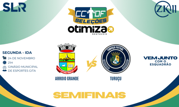 CHOQUE DE FORÇAS NO GITA — COMEÇA A BATALHA DOS SONHOS: ARROIO GRANDE E TURUÇU ABREM AS SEMIFINAIS DA ‘ALMEJADA’