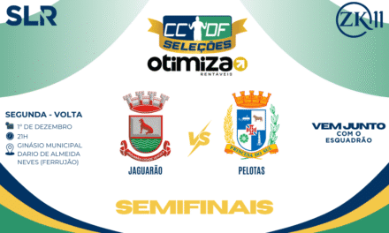 FERRUJÃO VAI VIRAR CALDEIRÃO! JAGUARÃO E PELOTAS ENTRAM EM QUADRA NO DUELO QUE CARIMBA O 1º FINALISTA DA CCDF SELEÇÕES