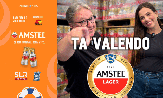 O COMBO DO CARNAVAL TEM NOME: AMSTEL NO ZIRIGUIDUM