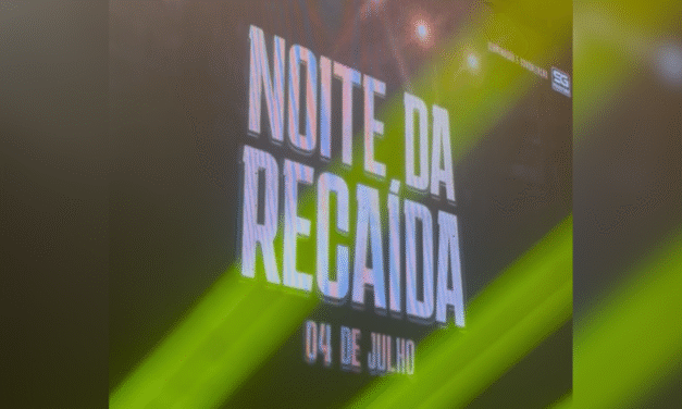 VÍDEO: NOITE DA RECAÍDA É NA CASA ÔNIX!