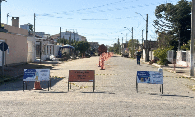 SÃO LOURENÇO DO SUL RECEBE NOVAS FRENTES DE OBRAS DA CORSAN AEGEA