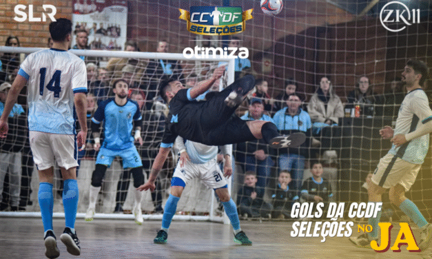 GOLS DA CCDF SELEÇÕES NO JA