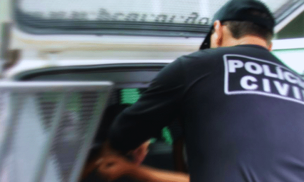 POLÍCIA CIVIL PRENDE HOMEM POR DESCUMPRIMENTO DE MEDIDA PROTETIVA