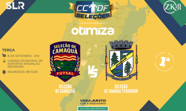 MAIS UMA NOITE DE ESTREIAS NA CCDF SELEÇÕES OTIMIZA 2026!