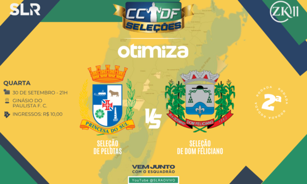 CCDF SELEÇÕES OTIMIZA: A ‘ALMEJADA’ ESTÁ DE VOLTA A PELOTAS!