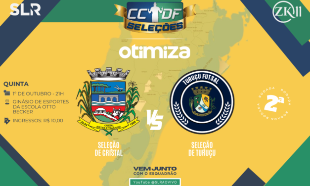 CCDF Seleções Otimiza 2026: JOGO DA REAÇÃO!