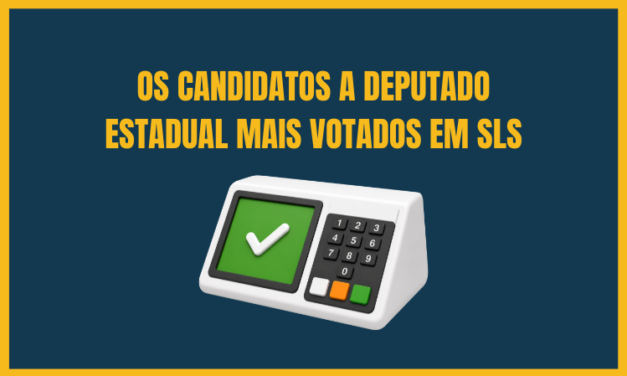 OS CANDIDATOS A DEPUTADO ESTADUAL MAIS VOTADOS EM SLS